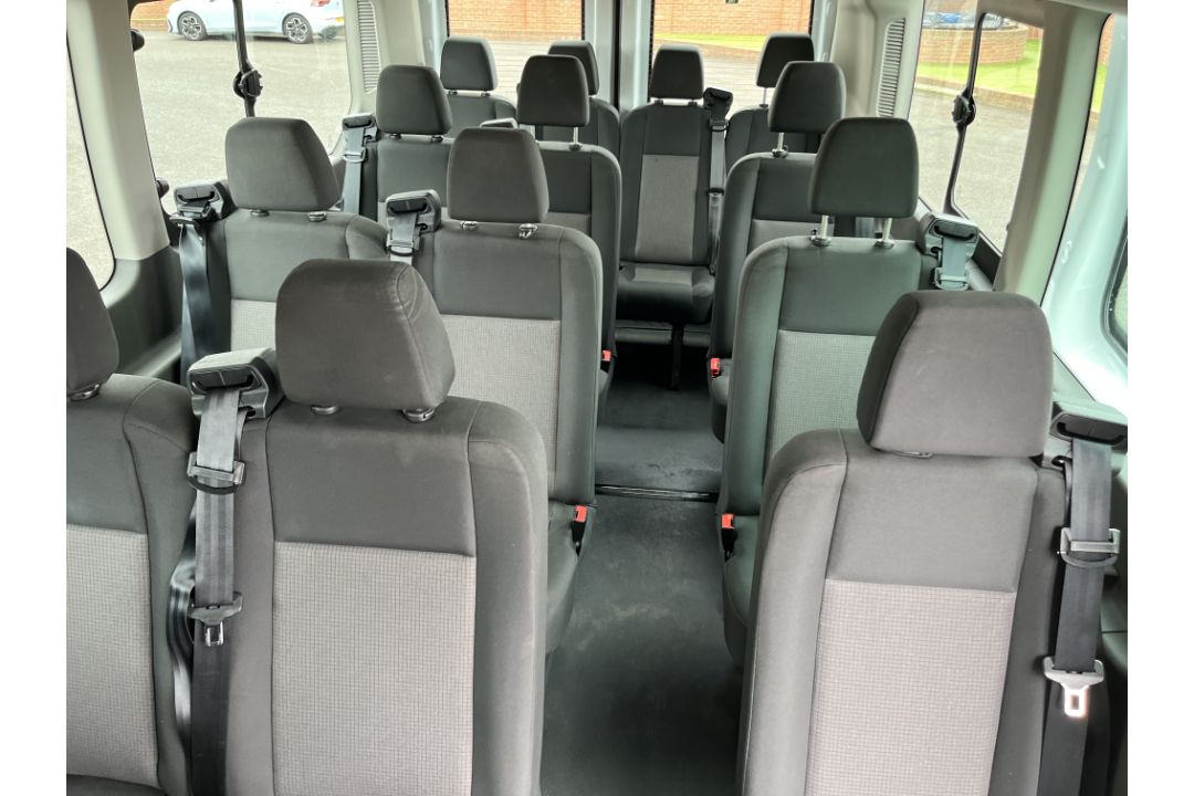 2020 20 FORD TRANSIT 460 TREND ECOBLUE MINIBUS - 35K MILES -17 SEATS - EX CADETS *NO VAT* - Image 13 of 22