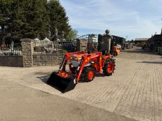 KUBOTA B1502 4WD COMPACT TRACTOR WITH FRONT LOADER AND BUCKET *NO VAT*