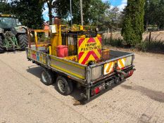 TOWABLE TAR HOT BOX TRAILER