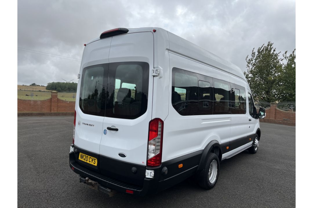 2020 20 FORD TRANSIT 460 TREND ECOBLUE MINIBUS - 35K MILES -17 SEATS - EX CADETS *NO VAT* - Image 4 of 22