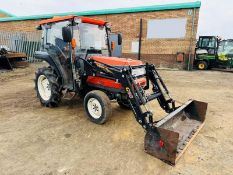 KUBOTA GL221 4WD COMPACT TRACTOR*C/W FRONT LOADER*