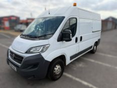 2014 64 FIAT DUCATO 35 MULTIJET PANEL VAN - 71K MILES - EX WATER BOARD - INTERNAL RACKING
