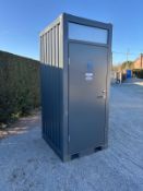NEW/UNUSED PORTABLE SINGLE TOILET CUBICLE