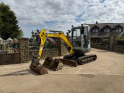 2017 WACKER NEUSON EZ28 VDS MINI EXCAVATOR