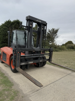 LINDE H120D DIESEL FORKLIFT TRUCK - FULL HEATED CAB