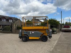 2014 HAULOTTE COMPACT 10DX 4WD DIESEL SCISSOR LIFT *2690 HOURS*