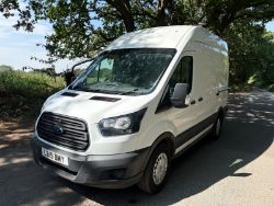 2019 19 FORD TRANSIT 350 WORKSHOP VAN - EX BT - 66K MILES - INTERNAL RACKING