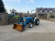 FORD 1520 23HP 4WD COMPACT TRACTOR WITH FRONT LOADER AND BUCKET