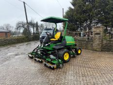 2013 JOHN DEERE 7700 PRECISION CUT 4WD 5 GANG CYLINDER MOWER *2193 HOURS*