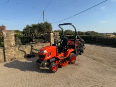 2017 KUBOTA G23-II HD DIESEL RIDE ON MOWER WITH HIGH TIP COLLECTOR