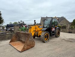2021 JCB 560-80 INDUSTRIAL 6 TON 8MTR POWERSHIFT TELESCOPIC TELEHANDLER - 7811 HOURS