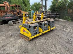 3 x WACKER NEUSON DPU100-70 DIESEL F/R COMPACTION PLATE