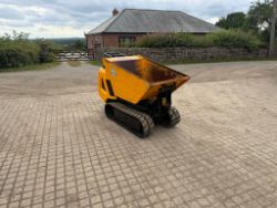 2019 JCB HTD-5 500KG DIESEL TRACKED PEDESTRIAN HIGH TIP DUMPER