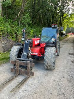 2015 MANITOU 741 TELEHANDLER - 5165 HOURS