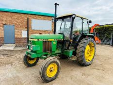 JOHN DEERE 1640 2WD TRACTOR*C/W REAR LINKAGE*