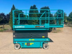 2022 SUNWARD SWSL1212DC ELECTRIC SCISSOR LIFT