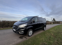2018 68 FORD TRANSIT CUSTOM 320 LIMITED CREW CAB VAN - 145K MILES