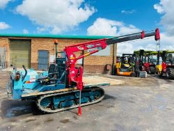 YANMAR C30R TRACKED MOBILE CRANE*C/W RUBBER TRACKS*