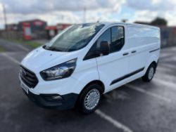 2019 68 FORD TRANSIT CUSTOM 320 BASE PANEL VAN - 115K MILES - AIR CON - 1 KEY