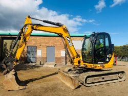 JCB 8085 ZTS EXCAVATOR *C/W BUCKET* *YEAR 2012*