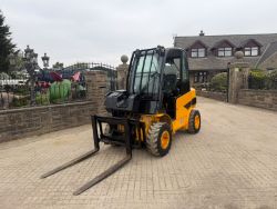 2014 JCB TLT30D 4WD CONSTRUCTION MASTER 3 TON 4MTR DIESEL TELESCOPIC TELEHANDLER TELETRUCK FORKLIFT