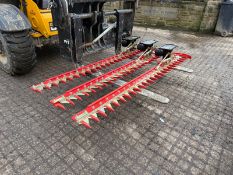 NEW/UNUSED HARDLIFE (KUBOTA ORANGE) 1.8 METRE FINGER BAR MOWER