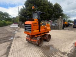 RAMMAX RW2900-HF 1000MM DIESEL RIDE ON TRENCH ROLLER