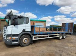 SCANIA P320 6X2 BEAVERTAIL RIGID LORRY*C/W FLIP TOE RAMP*