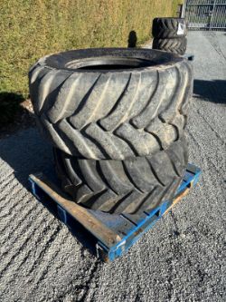 2X 500/60-22.5 TYRES