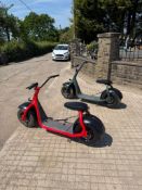 KAASPEED ELECTRIC SCOOTER BIG WHEEL WIDE WHEEL (RED)