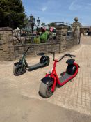 GREEN KAASPEED ELECTRIC SCOOTER BIG WHEEL WIDE WHEEL