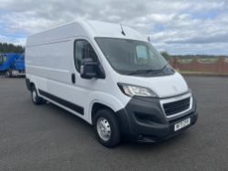 2021 71 PEUGEOT BOXER 335 PRO L3H2 BHDI PANEL VAN - 132K MILES - PLY LINED - SAT NAV