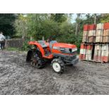 KUBOTA GT21 21HP SEMI-TRACKED CRAWLER COMPACT TRACTOR *1485 HOURS*