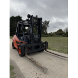LINDE H80D 900 LOAD CENTRE DIESEL FORKLIFT TRUCK