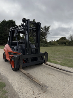 LINDE H80D 900 LOAD CENTRE DIESEL FORKLIFT TRUCK