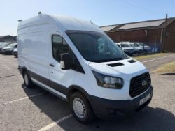 2019 19 FORD TRANSIT 350 WORKSHOP PANEL VAN - 109K MILES - AIR CON - INTERNAL RACKING