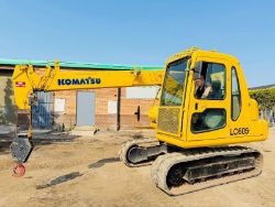 KOMATSU LC605 TRACKED CRANE*C/W RUBBER TRACKS*