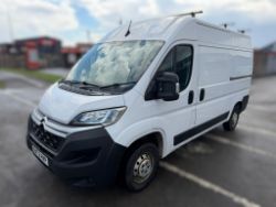 2023 72 CITROEN RELAY 35 L2H2 EPRISE BHDI S/S PANEL VAN - 83K MILES - AIR CON - 1 KEY