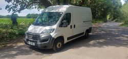 2020 20 FIAT DUCATO WORKSHOP VAN - EX BT - 68K MILES - AIR CON - INTERNAL RACKING - EURO 6