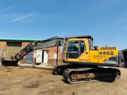 VOLVO EC210BLC EXCAVATOR*C/W DITCHING BUCKET*