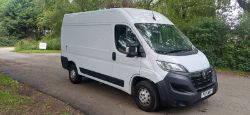 2022 71 VAUXHALL MOVANO WORKSHOP PANEL VAN - EX BT - 70K MILES - CRANE - AIR CON