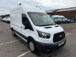 2019 68 FORD TRANSIT 350 WORKSHOP VAN - 96K MILES - INTERNAL RACKING - EBERSPACHER NIGHT HEATER