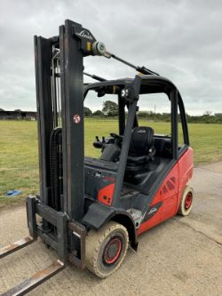 LINDE H25 DIESEL FORKLIFT TRUCK TRIPLE MAST