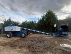 GENIE S85 28MTR 4WD DIESEL BOOM LIFT - 7760 HOURS