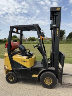 DAEWOO 1.8 GAS FORKLIFT TRUCK