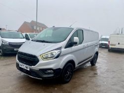 2021 70 FORD TRANSIT CUSTOM 2.0 ECOBLUE TRAIL MODELT PANEL VAN - 148K MILES *NO VAT*