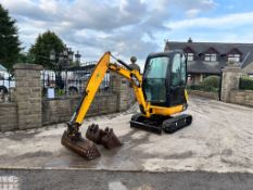 JCB 8018CTS MINI EXCAVATOR - RUNS AND DRIVES - ROAD REGISTERED.