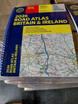 2026 ROAD ATLAS BRITAIN AND IRELAND - 500 PER PALLET