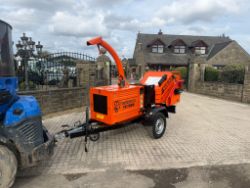 2021 TIMBERWOLF TW230HBD 9” DIESEL WOOD CHIPPER - 465 HOURS