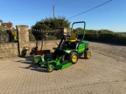 2013/63 JOHN DEERE 1445 4WD OUTFRONT RIDE ON MOWER WITH JOHN DEERE 62